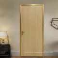 Albania Light Gold Eclectic Single Double Burlywood Shower Toilet Aluminum Solid Wood Door For Leisure Facilities